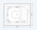 Спа бассейн Jacuzzi Virginia Professional